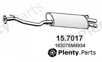  ASSO part 15.7017 (157017) End Silencer
