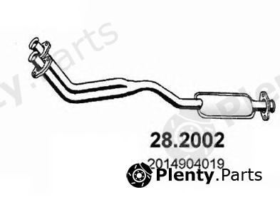  ASSO part 28.2002 (282002) Front Silencer
