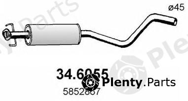  ASSO part 34.6055 (346055) Middle Silencer