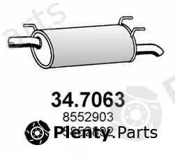  ASSO part 34.7063 (347063) End Silencer