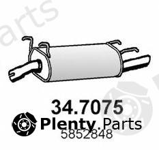  ASSO part 34.7075 (347075) End Silencer