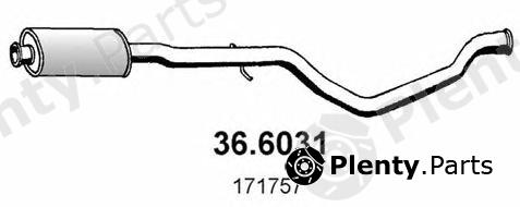  ASSO part 36.6031 (366031) Middle Silencer