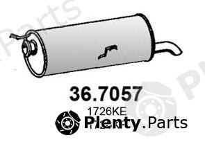  ASSO part 36.7057 (367057) End Silencer