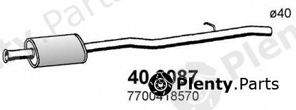  ASSO part 40.6087 (406087) Middle Silencer
