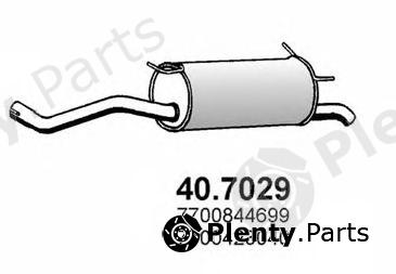  ASSO part 40.7029 (407029) End Silencer