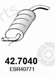  ASSO part 42.7040 (427040) End Silencer