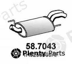  ASSO part 58.7043 (587043) End Silencer