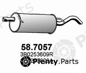  ASSO part 58.7057 (587057) End Silencer