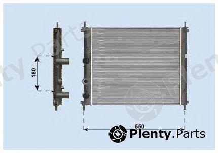  FRIGAIR part 0104.3020 (01043020) Radiator, engine cooling
