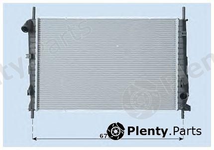  FRIGAIR part 0105.2051 (01052051) Radiator, engine cooling