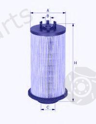  UNICO FILTER part EFP9173x (EFP9173X) Fuel filter