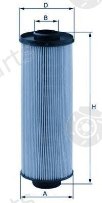  UNICO FILTER part EFP7229X Fuel filter