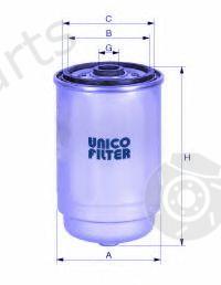  UNICO FILTER part FI8155/2 (FI81552) Fuel filter