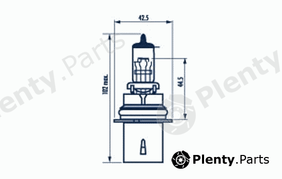  NARVA part 48004 Bulb, spotlight; Bulb, headlight; Bulb, headlight; Bulb, spotlight