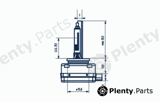  NARVA part 84011 Bulb, headlight