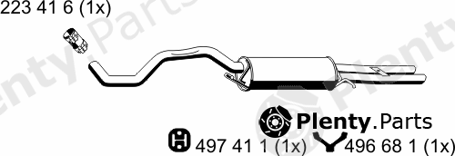  ERNST part 243117 End Silencer