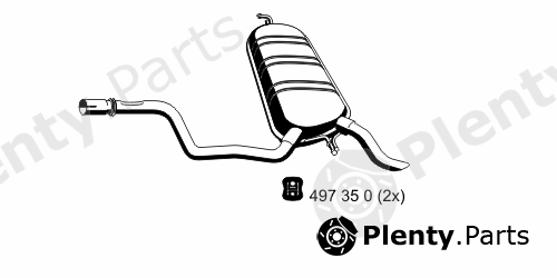  ERNST part 362290 End Silencer