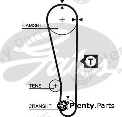  GATES part 5274XS Timing Belt