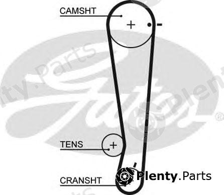  GATES part 5511XS Timing Belt