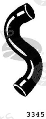  GATES part 3345 Radiator Hose