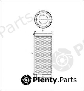  KNECHT part LXS224 Secondary Air Filter