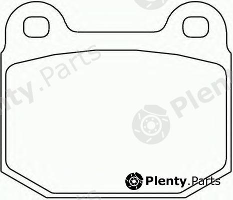  TEXTAR part 2032306 Brake Pad Set, disc brake