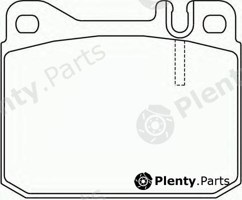  TEXTAR part 2039213 Brake Pad Set, disc brake
