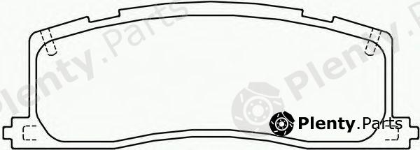  TEXTAR part 2168801 Brake Pad Set, disc brake