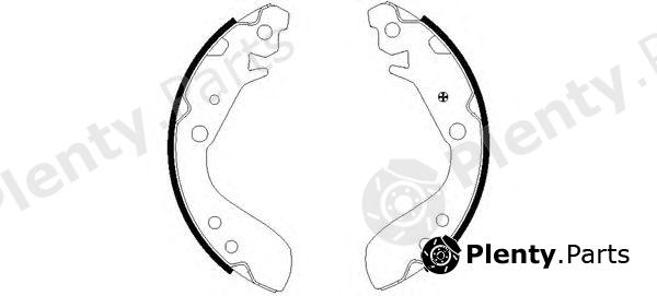  TEXTAR part 91060400 Brake Shoe Set