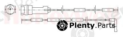  JURID part 581341J Warning Contact, brake pad wear