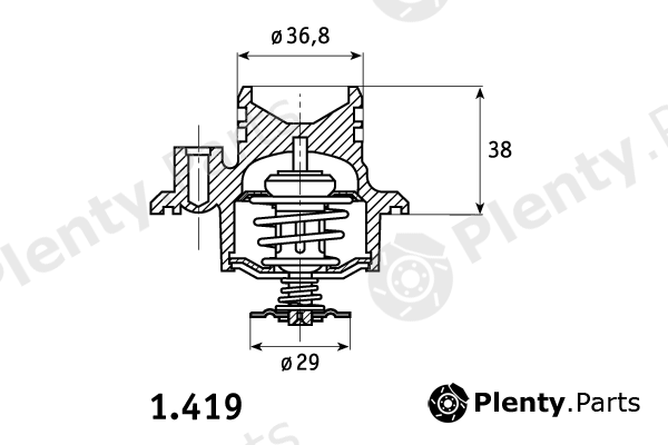  BEHR THERMOT-TRONIK part 1.419.92.356 (141992356) Thermostat, coolant
