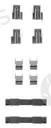  FERODO part FBA474 Accessory Kit, disc brake pads