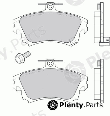  FERODO part FDB1384 Brake Pad Set, disc brake