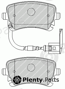  FERODO part FDB1408 Brake Pad Set, disc brake