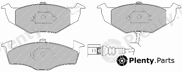  FERODO part FDB1634 Brake Pad Set, disc brake
