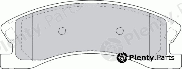  FERODO part FDB1659 Brake Pad Set, disc brake