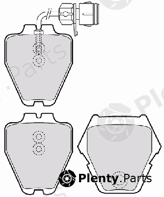  FERODO part FDB1710 Brake Pad Set, disc brake
