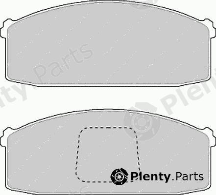  FERODO part FDB294 Brake Pad Set, disc brake