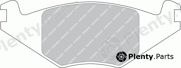  FERODO part FSL385 Brake Pad Set, disc brake