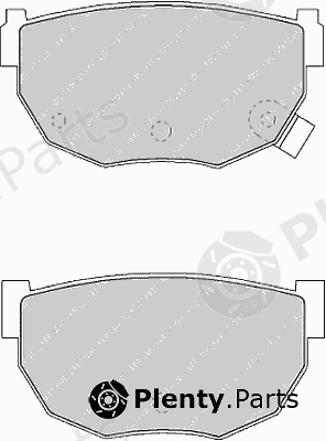  FERODO part FDB484 Brake Pad Set, disc brake
