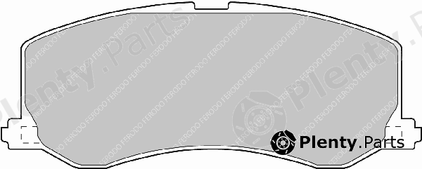 FERODO part FDB648 Brake Pad Set, disc brake