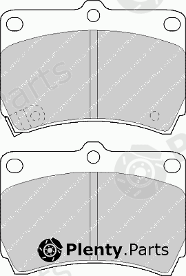  FERODO part FSL715 Brake Pad Set, disc brake