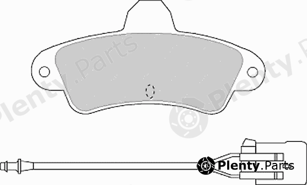  FERODO part FDB913 Brake Pad Set, disc brake