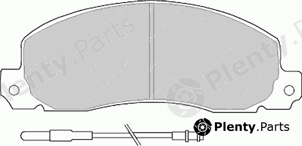  FERODO part FSL414 Brake Pad Set, disc brake