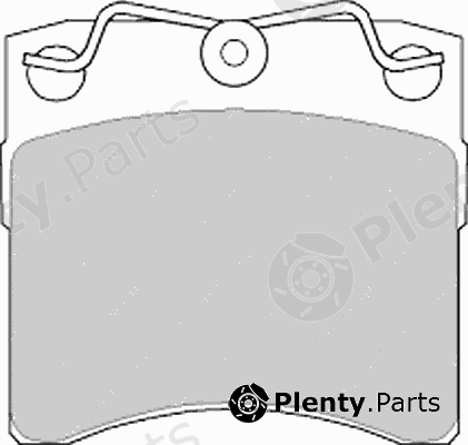 FERODO part FSL722 Brake Pad Set, disc brake