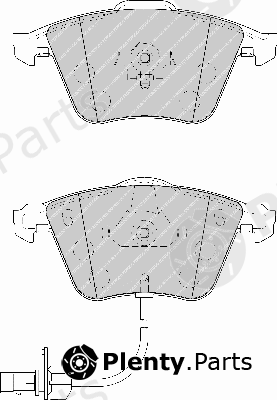  FERODO part FDB1827 Brake Pad Set, disc brake