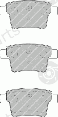  FERODO part FSL1885 Brake Pad Set, disc brake