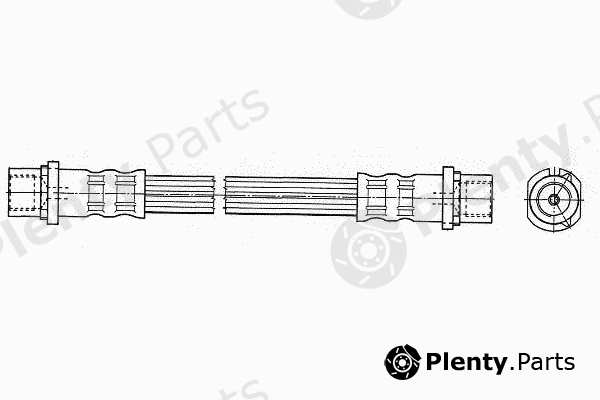  FERODO part FHY2477 Brake Hose