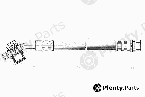  FERODO part FHY2247 Brake Hose