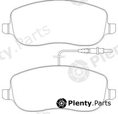  BREMBO part P23090 Brake Pad Set, disc brake